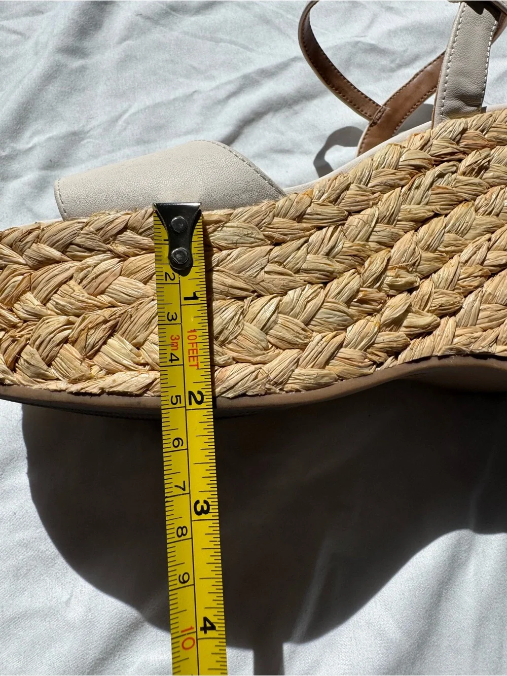 Universal thread Wedge Espadrille Sandals - Cream Women’s Summer Shoes 7.5